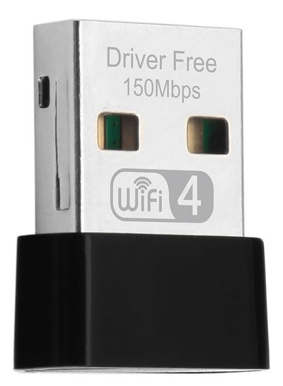 Buy 150Mbps Wireless USB Adapter Driver-Free - 802.11n, USB Network Adapter - Nano WiFi Adapter for Desktop PC, Plug and Play, High Security, Wider Coverage, Internal Antenna - AIR-WA150 in UAE