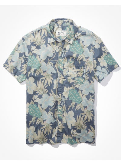 Buy AE Floral Button-Up Resort Shirt in UAE
