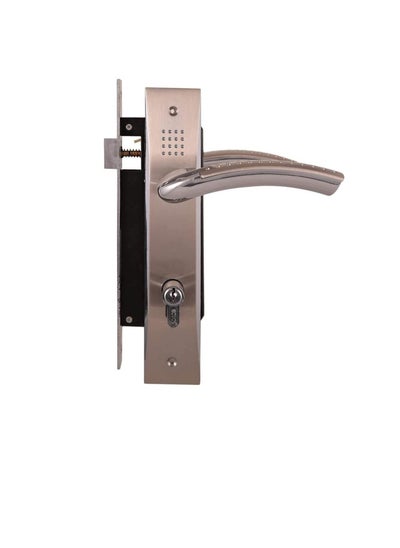 اشتري Robustline Lever Door Handle Lockset, Complete Set with Handle and Lockbody with 3 keys. (Copper) في الامارات