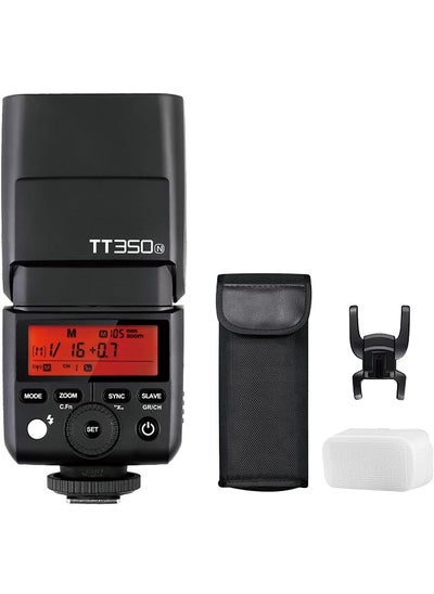 Buy GODOX TT350N TTL Camera Flash for Nikon Cameras GN36 1/8000s HSS Mini Speedlight in UAE