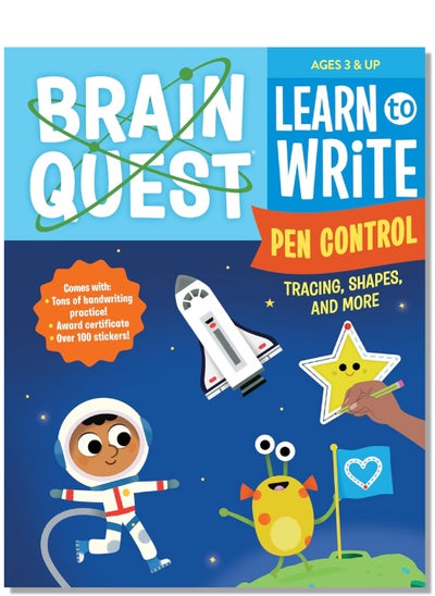 Buy Brain Quest Learn to Write: Pen Control, Tracing, Shapes, and More in UAE