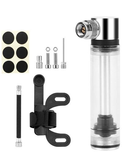 Buy Mini Bike Pump, Portable Compact Light Bicycle Pump, Presta and Schrader with Needle 80PSI Includes Mount Kit, Tire Pump for Road, Mountain and BMX Bikes,1.83oz in Saudi Arabia