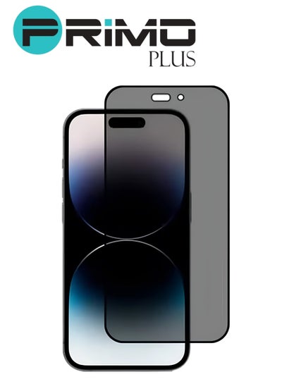 Buy Privacy Matte Tempered Glass Compatible with iPhone 14 Pro Max Anti-Glare Anti-Spy Screen Protector for iPhone 14 Pro Max 6.7 inch Full Coverage Anti-Peeping  black in Saudi Arabia