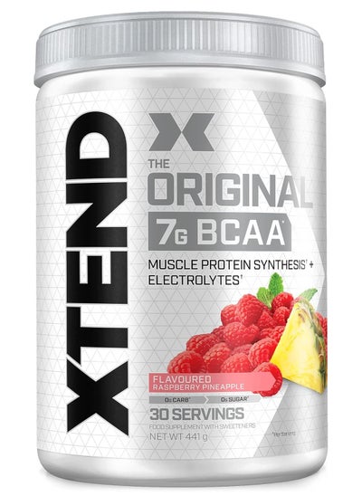 Buy XTEND Original BCAA Powder Raspberry Pineapple 30 Servings in UAE