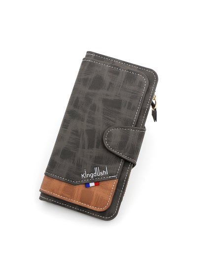 Buy Men's Multi-Functional Long Wallet ID Bag 19*10*2.5CM in Saudi Arabia