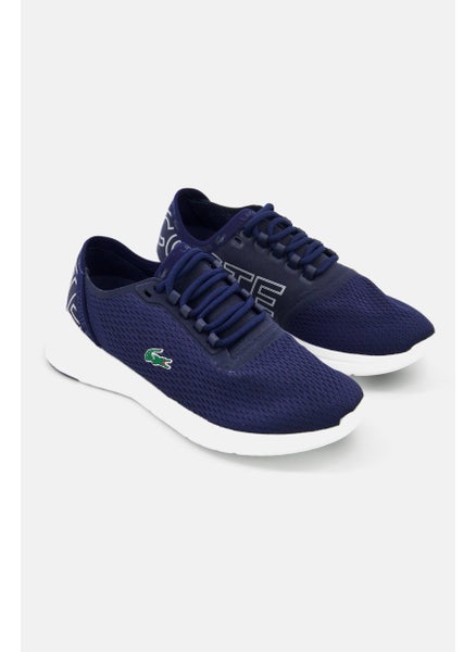 Buy Women Lace-Up Lt  Fit  Brand Logo Casual Shoes, Navy/White in UAE