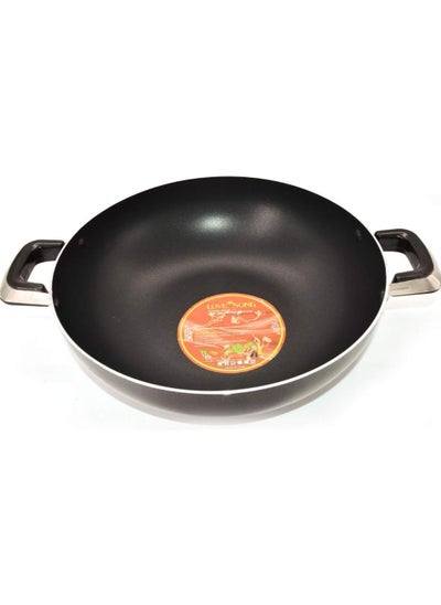 اشتري Love Song 30cm Wok with 2 Ear Handles-EW-30 |Kitchen Cookware Skillet and Fry pans Woks Stir fry pans wok في الامارات