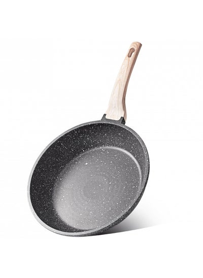 اشتري CAROTE Nonstick Frying Pan Skillet,Non Stick Granite Fry Pan Egg Pan Omelet Pans, Stone Cookware Chef's Pan, PFOA Free,Induction Compatible(Classic Granite, 8-Inch) في الامارات