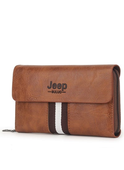 اشتري Jeep Buluo Faux Leather For Men - Bifold Wallets في السعودية