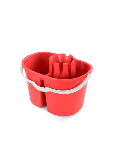 Buy Double bucket with juicer from Al Hilal, light red 100427 in Egypt