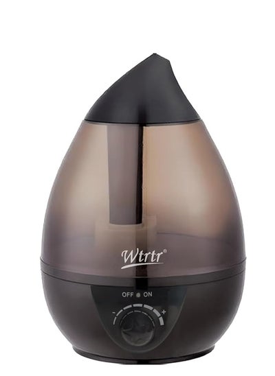 Buy Wtrtr high-end Ultrasonic Cool Mist humidifier， 3 L Air humidifier for Bedroom & lobby, Premium Humidifying Unit, Air Refresher Air Revitalizer Air Purifier, (Black 3L) in UAE