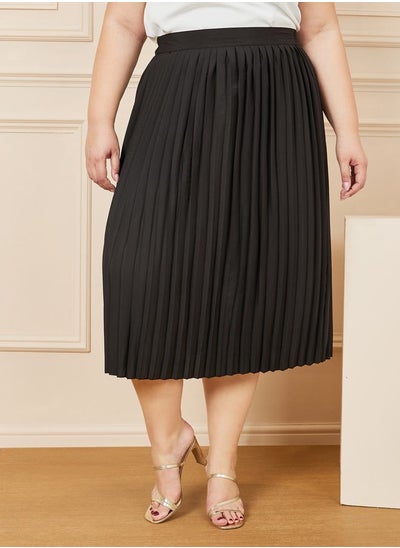 Buy Pleated Midi Skirt in Saudi Arabia