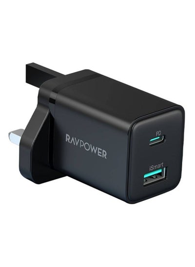 Buy Ravpower wall plug, 20W PD, with USB fast charging in Saudi Arabia