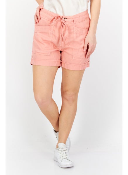 اشتري Women Solid Basic Short, Blush في الامارات