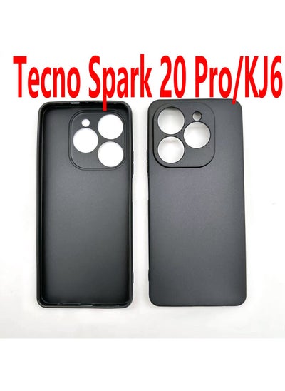 Buy For Tecno Spark 20 Pro Mobile Phone Case Frosted Pudding Material TPU in Saudi Arabia