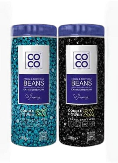 Buy Coco Wax Beads Wax For Hair Removal 350 Grams 2 piece in Egypt