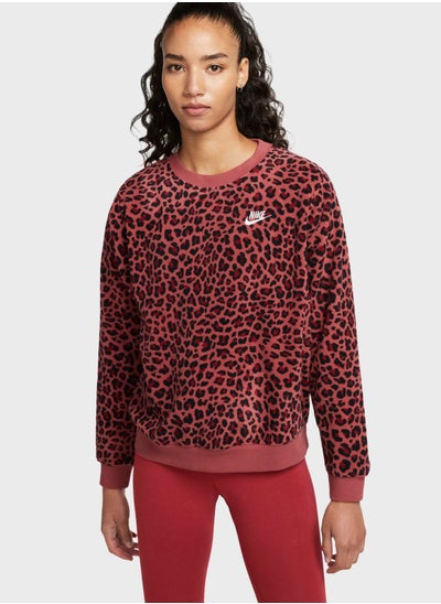 Buy Nsw Aop Futura Fleece Sweatshirt in Saudi Arabia