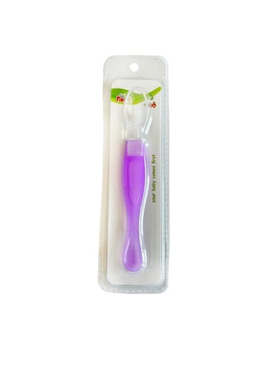 Buy La Frutta Silicone spoon 2 side Purple in Egypt