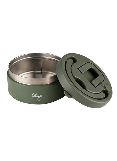 اشتري SS Food Jar 400ml Olive Green في الامارات