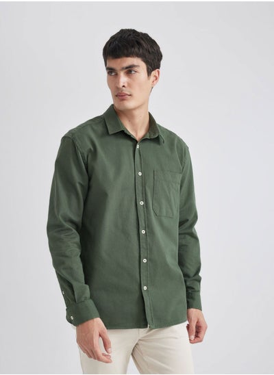 Buy Man Relax Fit Long Sleeve Shirt in UAE