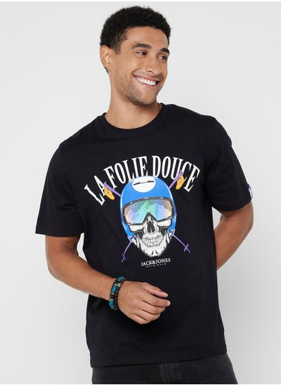 اشتري Skull Crew Neck T-Shirt في الامارات