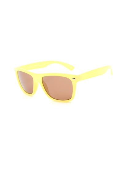 Buy Men's UV Protection Sunglasses EE6P114-3 - Milky Yellow in UAE