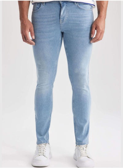 Buy Man Skinny Fit Denim Trousers in Saudi Arabia