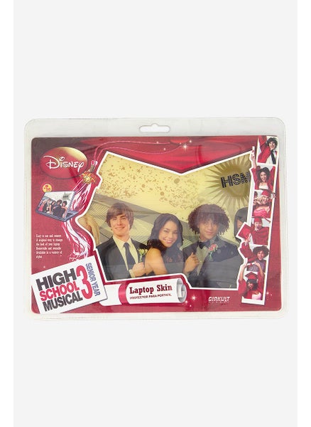 اشتري High School Musical Laptop Skin 21 H x 27 L x 1 W cm, Red Combo في الامارات