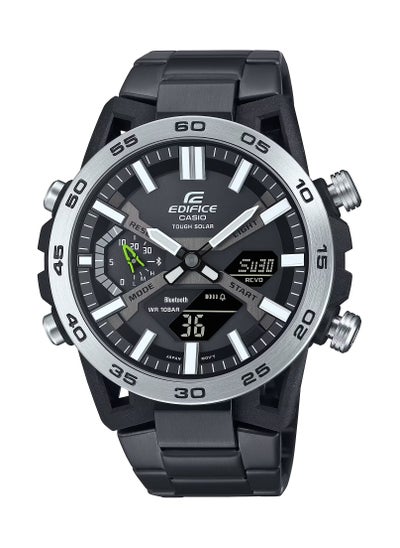 اشتري Edifice Analog+Digital Stainless Steel Men's Watch ECB-2000DD-1A في الامارات