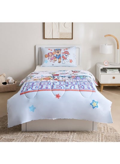 Buy Paw Patrol 2-Pieces Single Comforter Set 135 x 220 cm in UAE