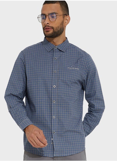 Buy Checked Regular Fit Shirt in Saudi Arabia