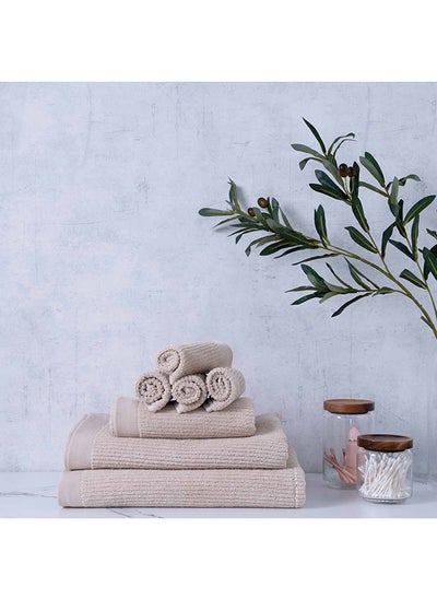 اشتري Euston Hand Towel 50x90cm Cream في الامارات