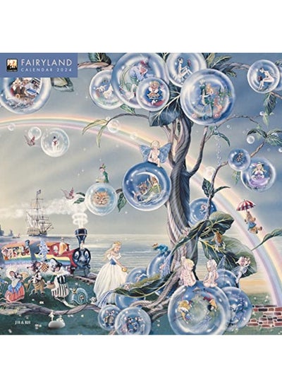 اشتري Fairyland By Jean & Ron Henry Wall Calendar 2024 Art Calendar By Flame Tree Studio Paperback في الامارات