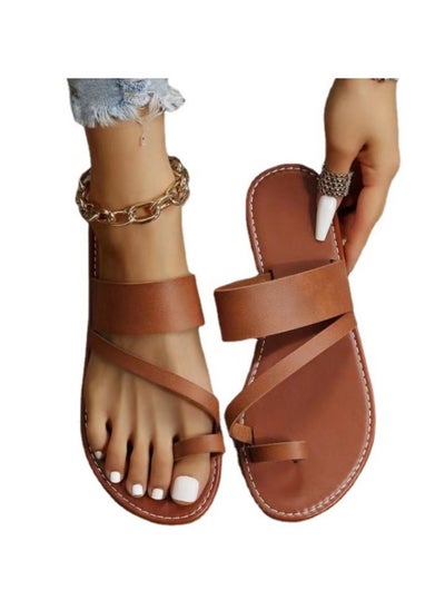 Buy Summer Fashion Flat Sandals in UAE