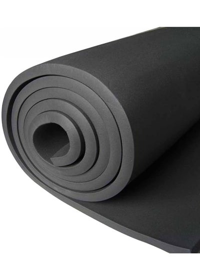 اشتري RACO Pipe Insulation Foam Soft Rubber Sheet Roll to Protect Pipes and Heat Preservation Moisture-Proof Waterproof Thermal Insulation (25MM, NON ADHESIVE) في الامارات