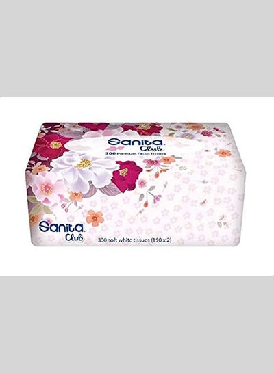 Buy Sanita Facial Tissues, 300 Tissues in Egypt