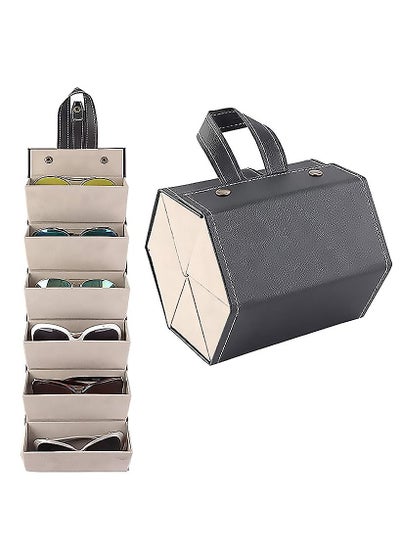 Buy 6 Slots Travel Multiple Glasses Organizer in UAE