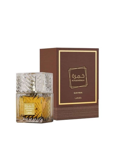 Buy Lattafa Khamrah Qahwa Eau De Parfum 100 ML in Saudi Arabia