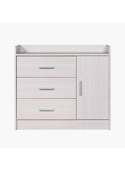 Buy Bella 3-Drawer Young Dresser Without Mirror 78x88x40 cm in Saudi Arabia