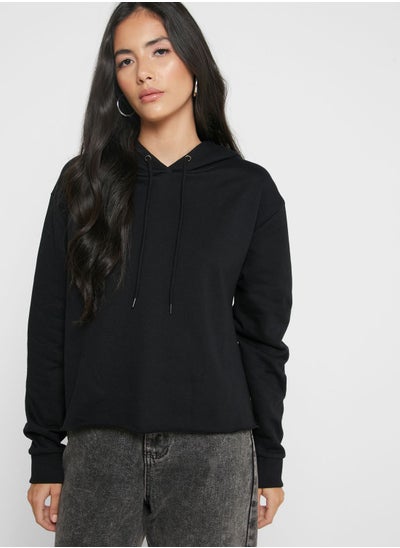 Buy Raw Hem Hoodie in Saudi Arabia