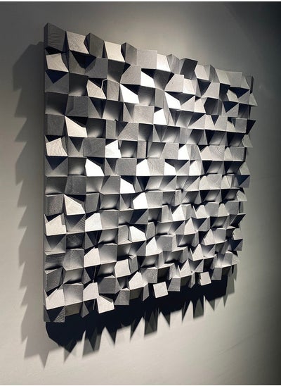 اشتري Silver Soundproof Wall Decor By Woodeometry في مصر