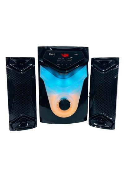 Buy point Subwoofer For Computer with Bluetooth Connection - AUX Cable - Memory Card port - USB port And Remote Control PT-5800 in Egypt