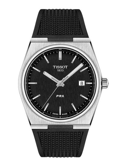 Buy PRX Black Dial Stainless Steel 40mm Mens Swiss Quartz Watch - T137.410.17.051.00 in Saudi Arabia