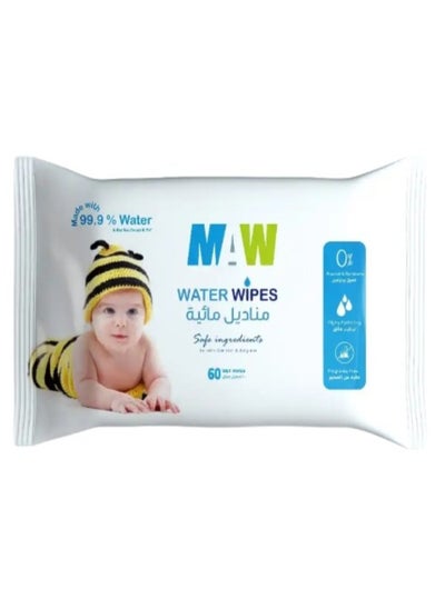 Buy MAW Water Wipes 60 P* 24 C in Saudi Arabia