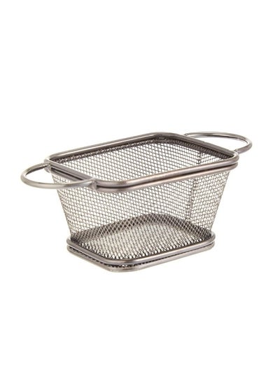 Buy Harmony Fry Basket, Chrome - 10.5X9X6.3 Cm in UAE