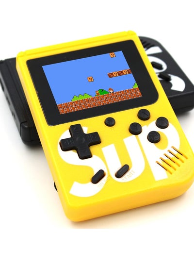 Buy SUP Game Box Plus 400 in 1 Retro Games UPGRADED VERSION mini Portable Console Handheld Gift By PRIME TECH ™ (Yellow)) in UAE