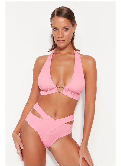 Buy Pink Triangle Accessorized Bikini Top TBESS23BU00328 in Egypt