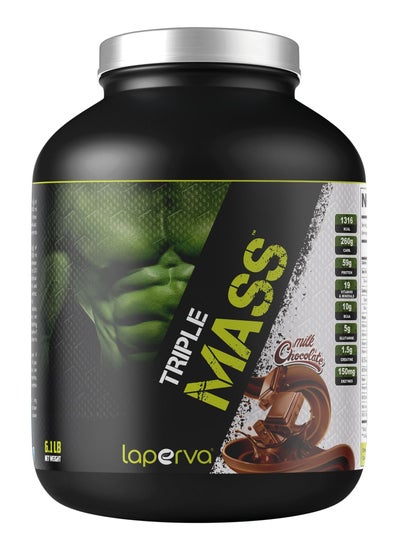 Buy Triple Mass Gainer  Protein Milk Chocolate Flavor 6.1lb in Saudi Arabia