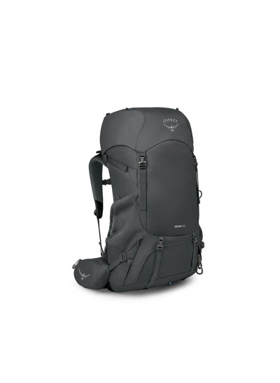 اشتري Osprey Renn 50 Dark Charcoal/Gray Wolf O/S Camping Backpack في الامارات