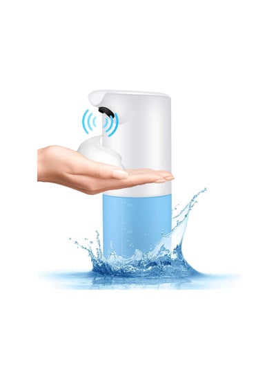 Buy Automatic Soap Dispenser, 350ml Waterproof Countertop Touchless Soap Dispensing, Rapid Foaming Motion Sensor Rechargeable Hands Free Soap Dispenser for Bathroom Kitchen Toilet Office Hotel in Saudi Arabia